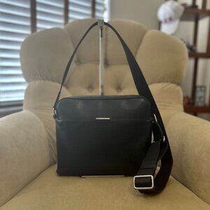 Auth. LOUIS VUITTON Taiga Leather ANTON PM  CA2158 Messenger Shoulder Bag